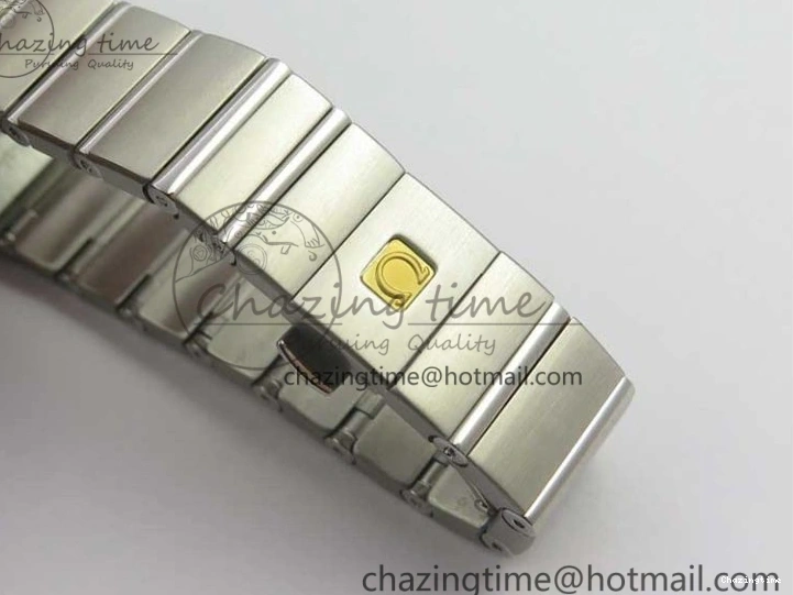 0402 Constellation Ladies 27mm ZF 1:1 Best Edition SS Blue MOP Dial on SS Bracelet ETA Quartz Youthful 7942